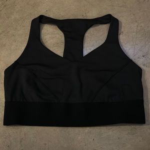 Good American Black Sports Bra